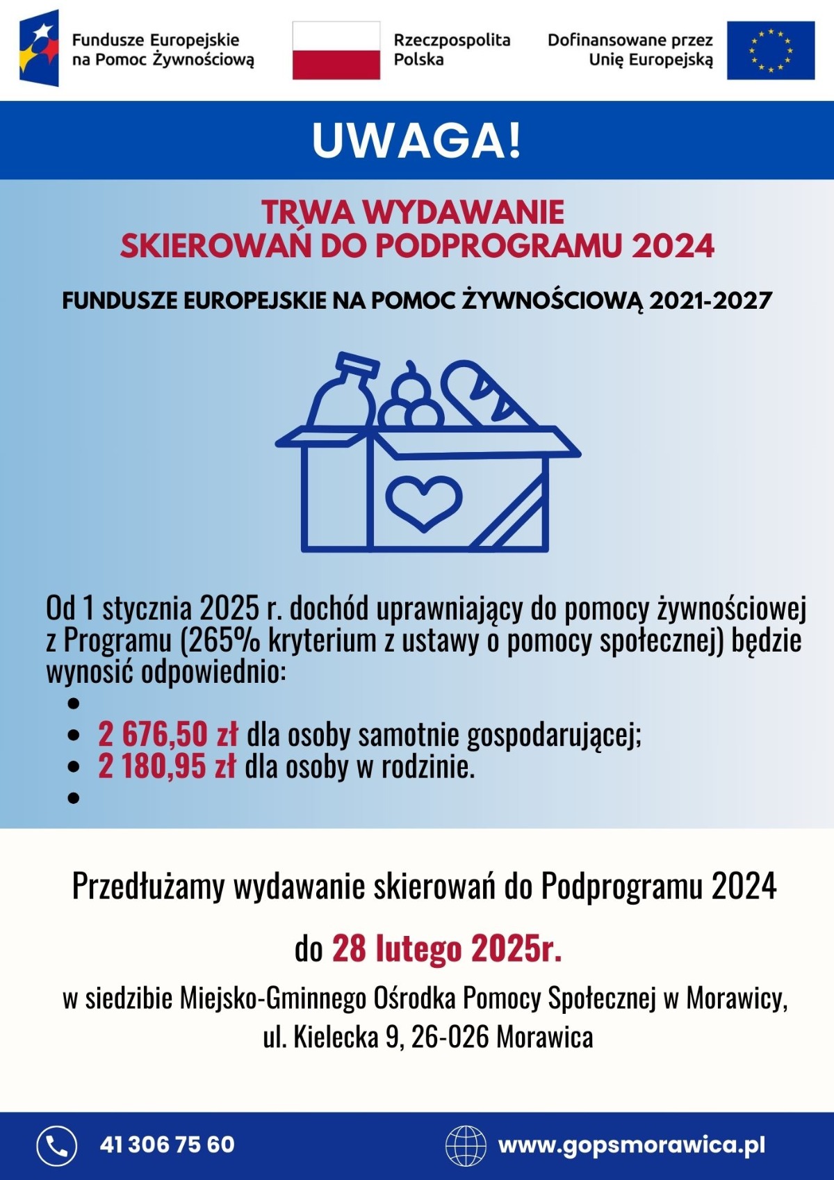 Trwa wydawanie skierowań FEPŻ 2024